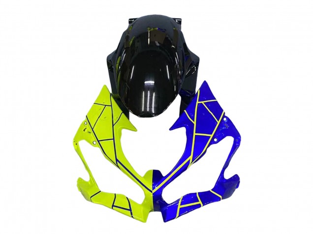 Carena Moto Kawasaki ZX6R 2019-2022 - Blu Giallo