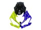 Carena Moto Kawasaki ZX6R 2019-2022 - Blu Giallo