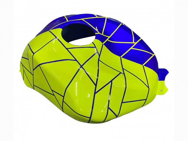 Carena Moto Kawasaki ZX6R 2019-2022 - Blu Giallo