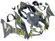 Carena Moto Kawasaki ZX6R 2019-2022 - Nardo Grigio Giallo