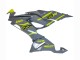 Carena Moto Kawasaki ZX6R 2019-2022 - Nardo Grigio Giallo