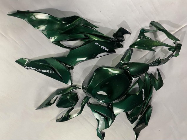Carena Moto Kawasaki ZX6R 2019-2022 - Verde Scuro