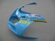Carena Moto Suzuki GSXR1000 2000-2002 - Azzurro Chiaro Giallo Nero Motul Rizla