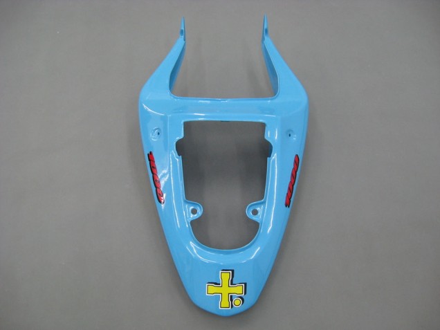 Carena Moto Suzuki GSXR1000 2000-2002 - Azzurro Chiaro Giallo Nero Motul Rizla