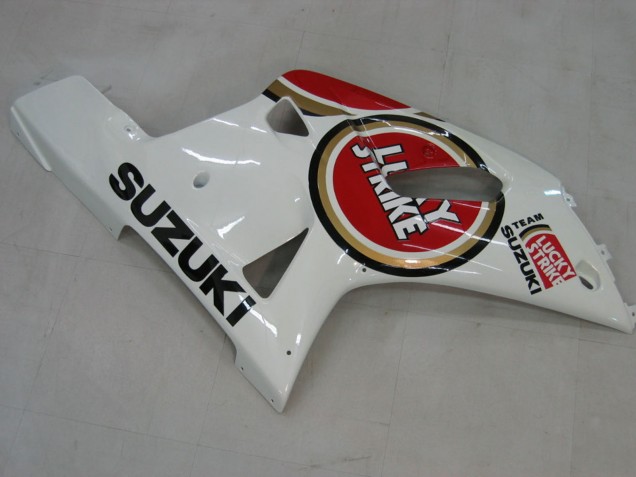 Carena Moto Suzuki GSXR1000 2000-2002 - Bianco Rosso Lucky Strike