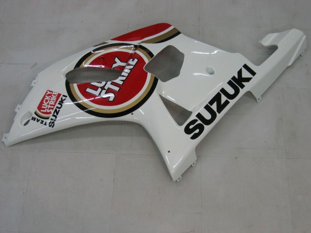 Carena Moto Suzuki GSXR1000 2000-2002 - Bianco Rosso Lucky Strike