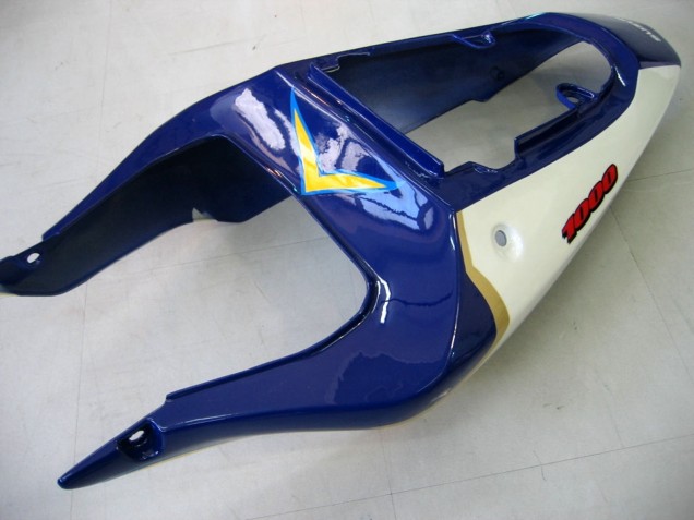 Carena Moto Suzuki GSXR1000 2000-2002 - Giallo Blu Scuro Bianco Motul Corona