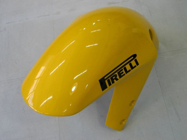 Carena Moto Suzuki GSXR1000 2000-2002 - Giallo Blu Scuro Bianco Motul Corona