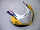 Carena Moto Suzuki GSXR1000 2000-2002 - Giallo Blu Scuro Bianco Motul Corona