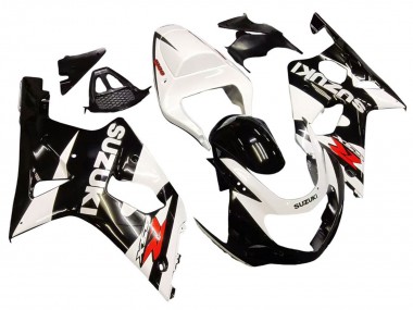 Carena Moto Suzuki GSXR1000 2000-2002 - Bianco Nero Lucido Rosso Fabbrica