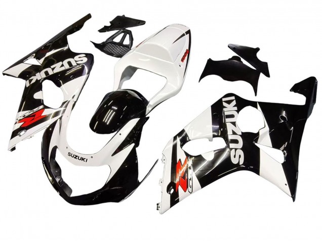 Carena Moto Suzuki GSXR1000 2000-2002 - Bianco Nero Lucido Rosso
