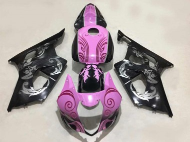 Carena Moto Suzuki GSXR 1000 2003-2004 - Nero Rosa Fabbrica