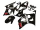 Carena Moto Suzuki GSXR 1000 2003-2004 - Nero Lucido Bianco Rosso Decals