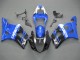Carena Moto Suzuki GSXR 1000 2003-2004 - Blu Bianco Nero
