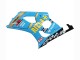 Carena Moto Suzuki GSXR 1000 2003-2004 - Azzurro Chiaro Giallo Nero Rizla Motul