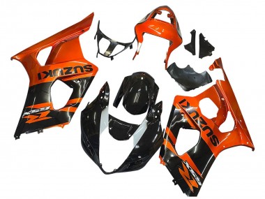 Carena Moto Suzuki GSXR 1000 2003-2004 - Burnt Arancia Nero Lucido Fabbrica