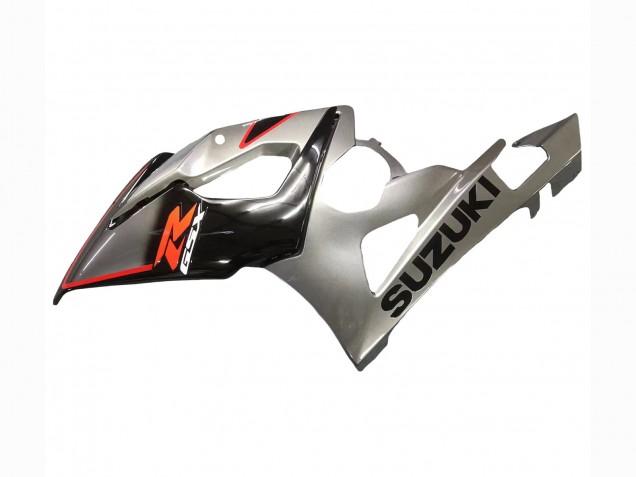 Carena Moto Suzuki GSXR 1000 2005-2006 - Argento Nero Rosso