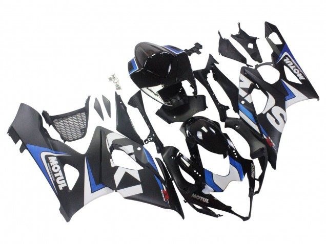 Carena Moto Suzuki GSXR 1000 2005-2006 - Nero Blu Bianco Motul