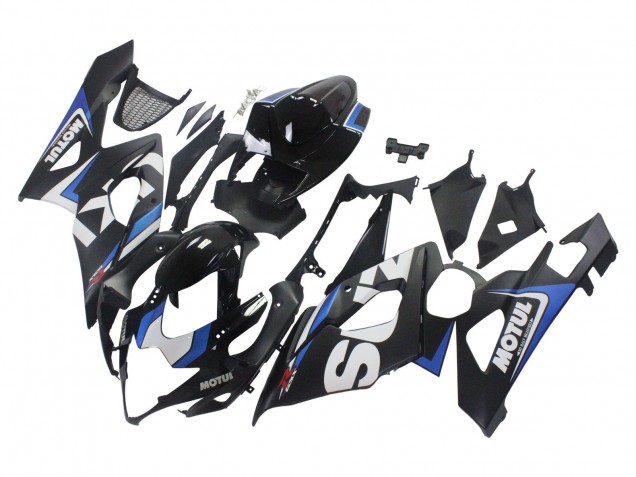 Carena Moto Suzuki GSXR 1000 2005-2006 - Nero Blu Bianco Motul