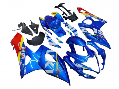 Carena Moto Suzuki GSXR 1000 2005-2006 - Blu Giallo Rosso Bianco Fabbrica