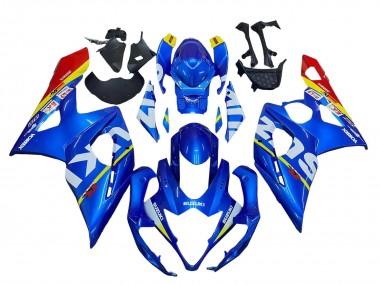 Carena Moto Suzuki GSXR 1000 2005-2006 - Blu Giallo Rosso Bianco Fabbrica