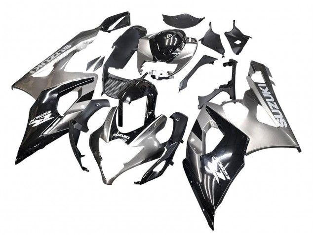 Carena Moto Suzuki GSXR 1000 2005-2006 - Nero Lucido Grigio