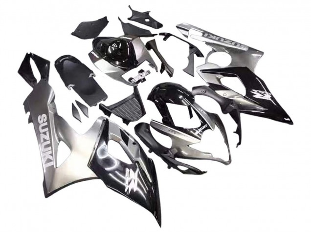 Carena Moto Suzuki GSXR 1000 2005-2006 - Nero Lucido Grigio