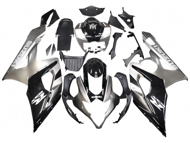 Carena Moto Suzuki GSXR 1000 2005-2006 - Nero Lucido Grigio
