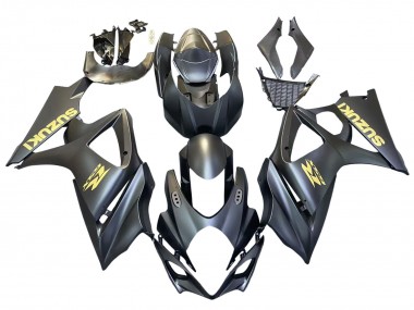 Carena Moto Suzuki GSXR 1000 2007-2008 - Nero Opaco Oro Decal Fabbrica