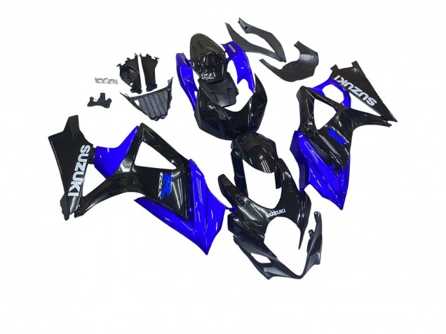 Kit Carena Moto Suzuki GSXR 1000 2007-2008 - Blu Nero Lucido