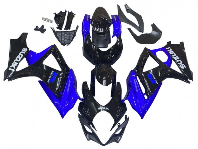 Kit Carena Moto Suzuki GSXR 1000 2007-2008 - Blu Nero Lucido
