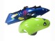 Carena Moto Suzuki GSXR 1300 Hayabusa 1996-2007 - Blu Verde Squalo 46