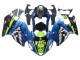 Carena Moto Suzuki GSXR 1300 Hayabusa 1996-2007 - Blu Verde Squalo 46