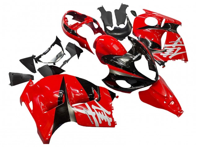 Carena Moto Suzuki GSXR 1300 Hayabusa 1996-2007 - Rosso Nero Hayabusa