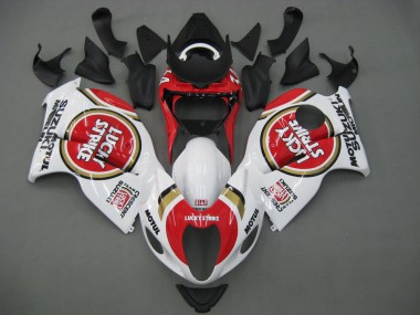 Carena Moto Suzuki GSXR 1300 Hayabusa 1996-2007 - Bianco Rosso Motul Fabbrica