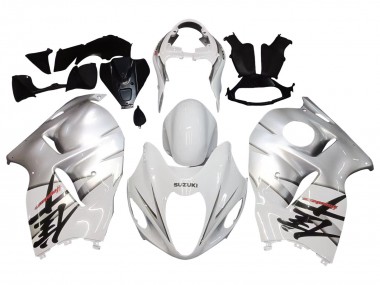 Carena Moto Suzuki GSXR 1300 Hayabusa 1996-2007 - Bianco Argento Hayabusa Fabbrica