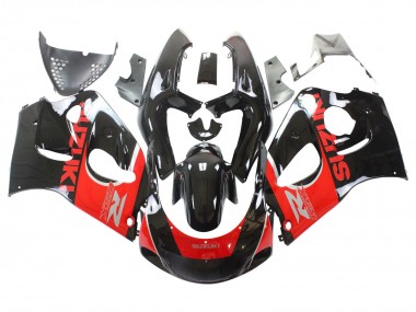 Carena Moto Suzuki GSXR 600 / GSXR 750 1996-2000 - Nero Rosso Fabbrica