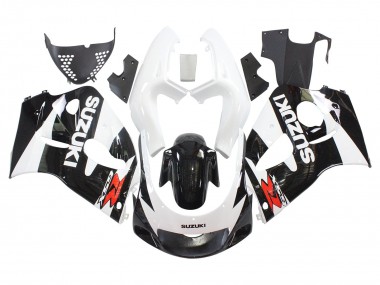 Carena Moto Suzuki GSXR 600 / GSXR 750 1996-2000 - Nero Bianco Fabbrica