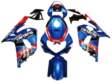 Carena Moto Suzuki GSXR 600 / GSXR 750 2001-2003 - Blu Rosso Corsa Fabbrica