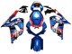 Carena Moto Suzuki GSXR 600 / GSXR 750 2001-2003 - Blu Rosso Corsa