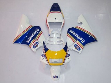Carena Moto Honda NSR250R MC28 P4 1994-1996 - Bianco Blu Giallo Oro Rothmans Fabbrica