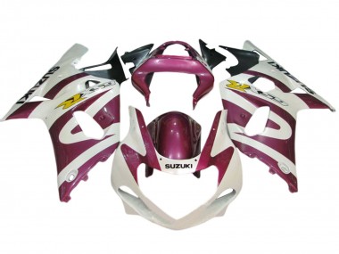 Carena Moto Suzuki GSXR 600 / GSXR 750 2001-2003 - Bianco Rosa Giallo Fabbrica
