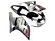 Carena Moto Suzuki GSXR 600 / GSXR 750 2001-2003 - Argento Nero Lucido Rosso
