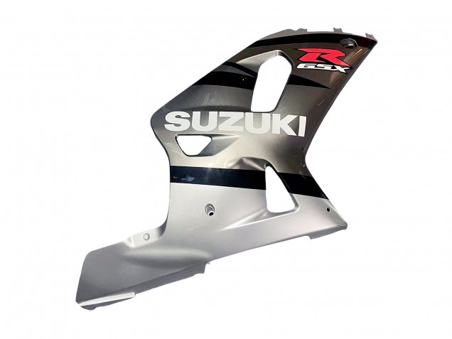 Carena Moto Suzuki GSXR 600 / GSXR 750 2001-2003 - Argento Nero Lucido Rosso
