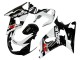 Carena Moto Suzuki GSXR 600 / GSXR 750 2001-2003 - Bianco Nero Lucido Rosso