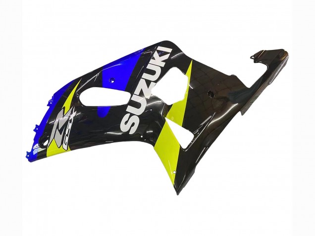 Carena Moto Suzuki GSXR 600 / GSXR 750 2001-2003 - Blu Giallo Nero Lucido
