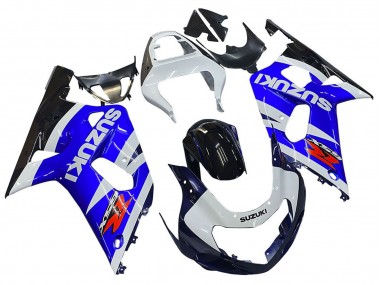 Carena Moto Suzuki GSXR 600 / GSXR 750 2001-2003 - Blu Bianco Nero Lucido Rosso Fabbrica