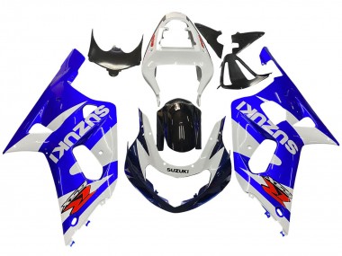 Carena Moto Suzuki GSXR 600 / GSXR 750 2001-2003 - Bianco Blu Nero Lucido Rosso Fabbrica