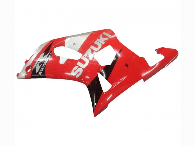 Carena Moto Suzuki GSXR 600 / GSXR 750 2001-2003 - Rosso Bianco Nero Lucido