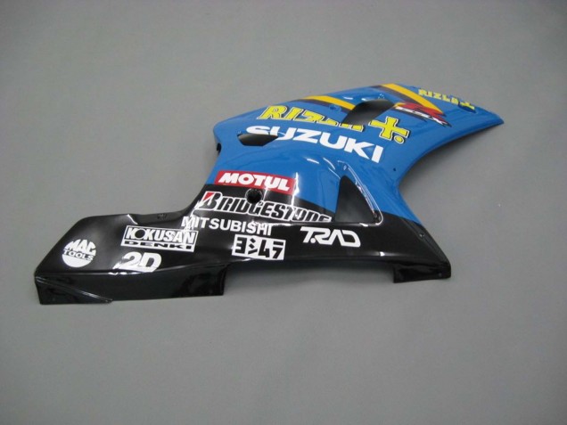 Carena Moto Suzuki GSXR 600 / GSXR 750 2001-2003 - Blu Giallo Nero Motul Rizla